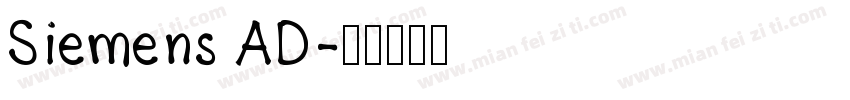 Siemens AD字体转换
